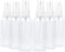 TRENDBOX 6 Pack Empty Transparent Plastic Fine Mist Spray Bottles (120 ml each)