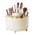 Makeup Brush Holder Organizer, 360° Rotating Makeup Brush Cup, 5 Slot for Cosmetics, Nail Polish, Bathroom Vanity
