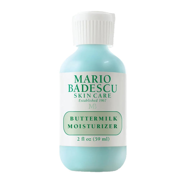 Mario Badescu Buttermilk Face Moisturizer for Women & Men, 2 Fl Oz, Ideal for Combination or Dry Skin
