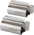 XYKEEY Set of 2 Toothpaste Squeezer Rollers, Metal Toothpaste Tube Wringer Seat