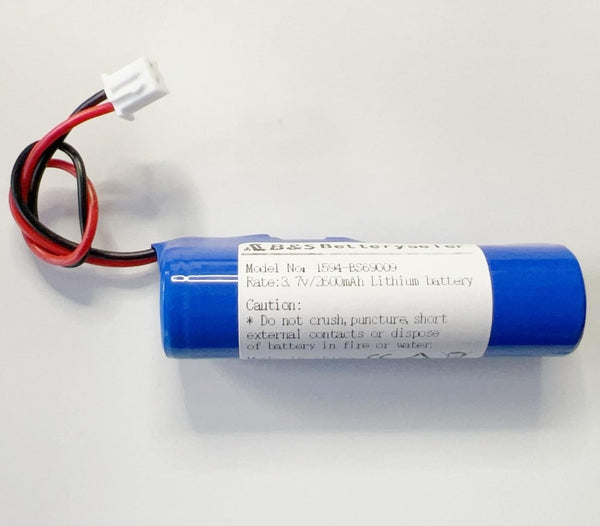 1pc 3.7V 2600mAh ICR18650 Rechargeable Lithium-ion Battery JST XH 2.54 Plug for Electronics, Toys