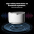 IOUGDSEC 6 3 White Noise Machine with Wireless Charger & Bluetooth Speaker, Soothing Sounds Sleep Sound Machine
