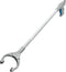 Unger 32” Grabber Plus Reacher Tool, Trash Picker Upper with Built-In Magnet, Claw Pickup for Seniors, Yard Clean Up