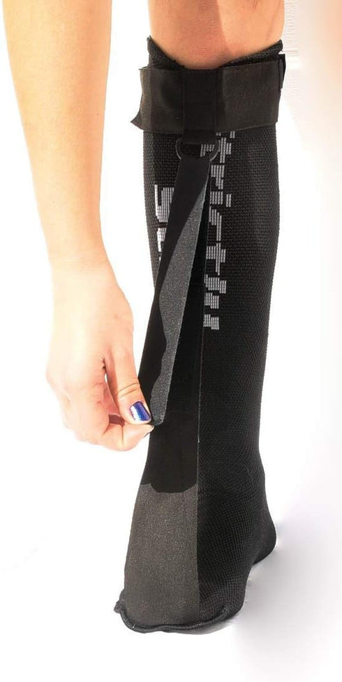 Single Strap Night Sock for Plantar Fasciitis and Achilles Tendonitis, Large