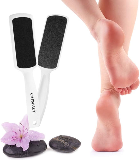 Pedicure Foot Rasp File Callus Remover, Double-Sided Colossal Foot File for Dead Skin (Pack of 4)