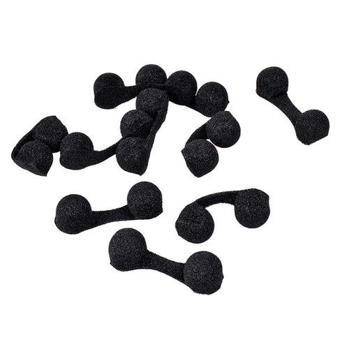 BERON Disposable Nose Filters Plugs Pack of 50 for Sunless Airbrush Spray Tanning (Black)