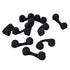 BERON Disposable Nose Filters Plugs Pack of 50 for Sunless Airbrush Spray Tanning (Black)