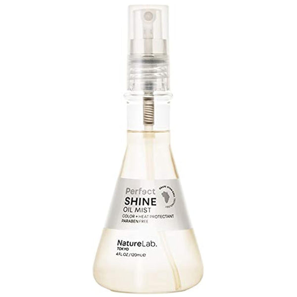 NatureLab.TOKYO Perfect Shine Oil Mist - Hair Oil Mist to Moisturize, Protect & Reveal Immense Shine, 4 FL OZ