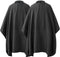 Professional Waterproof Hair Styling Cape, Nylon Haircut Salon Gown with Snap Closure, 50" x 60", 2-Pack