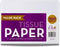 White Gift Tissue Paper - 100 Sheets 15" x 20" for Gift Bags, Bulk White Tissue Packing Paper, Wrapping Sheets