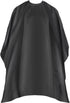 Professional Hair Cutting Cape with Adjustable Snap Closure, Waterproof Hairdressing Salon Cape - 57" x 51" (Black)