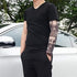 Tvoip Fake Temporary Tattoo Sleeves - Unisex Dark Set, Pack of 6 for Men and Women