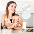 Travel Makeup Brush Set with LED Light Mirror - Portable Makeup Brush Set for Foundation and Powder