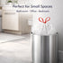 Rayverion 4 40 Count Gallon Drawstring Trash Bags, White Lavender Fields Scent, Small Garbage Bags with Easy Tie