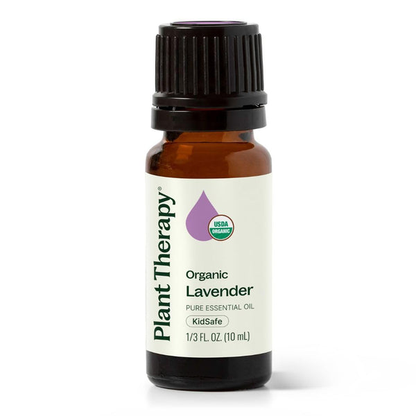 Plant Therapy Organic Lavender Essential Oil 100% Pure, 10 mL, USDA Certified Organic
