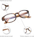 EYEGUARD 4 Pack Blue Light Blocking Reading Glasses for Men Women, Lightweight Anti Glare Filter Eyeglasses
