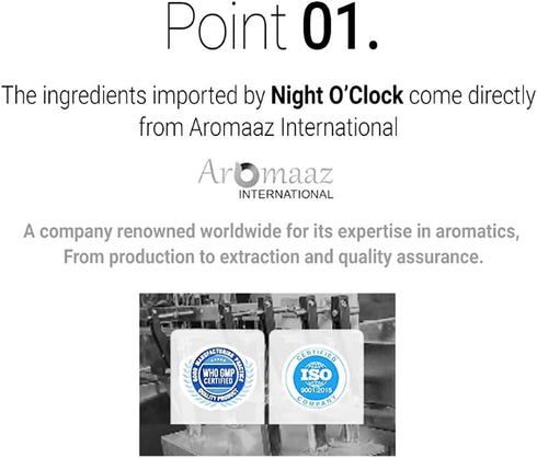 Night:o Clock Essential Aroma Oil & Aroma Stock Gift Set, 100% Pure Natural Oil