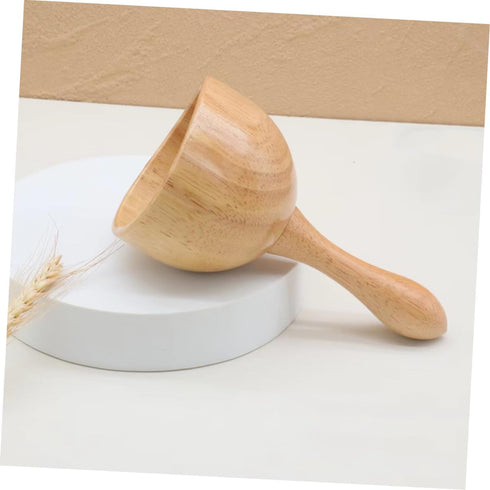 Wooden Massage Tool for Deep Tissue Relief Durable Gua Sha Cup for Body and Scalp Therapy Lightweight Manual Massager