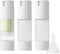 LONGWAY 3pcs Refillable Airless Pump Bottles, Travel Foundation Containers for Hand Sanitizer, Gel, Lotion (1oz/30ml,