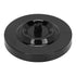 KIMISS Universal Electric Shaver Charging Stand, Round Shape Black Base for Men's Electric Razor