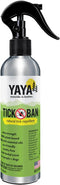 TICK BAN Yaya Organics All Natural Extra Strength Tick Repellent, Deet Free, 8 Ounce Spray Bottle