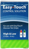 EasyTouch Control Solution Glucose Monitor Kit - Hi & Low - 2 Vials, 4 ml each