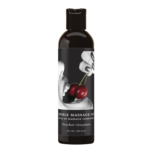 Earthly Body Edible Massage Oil - Hemp Seed, Almond, Grapeseed, Apricot &