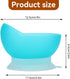 Scooper Bowl with Suction Cup Base, Anti Spill Adaptive Tableware Utensils Disability Aids for Elderly Parkinsons