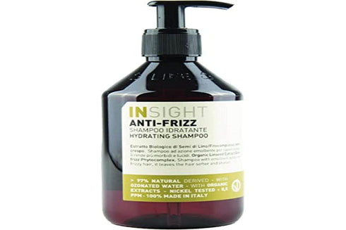 INSIGHT Clean Beauty Moisturizing Shampoo, Anti-Frizz Hydrating Shampoo, Vegan, 13.5 fl oz