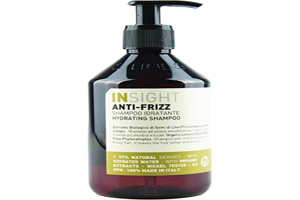 INSIGHT Clean Beauty Moisturizing Shampoo, Anti-Frizz Hydrating Shampoo, Vegan, 13.5 fl oz