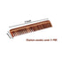 SVATV Handcrafted Rosewood Comb For Detangling Hair For Thick, Curly And Wavy Hair, Non-static And Eco-friendly With Wide Tooth For Grooming Hair Comb - (S-79A)
