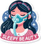 Sleep Apnea Awareness Sticker, Vinyl Decal for Car, Laptop, Wall, Window, 8pcs/Set, White