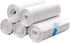 100 Pack Small Garbage Bags, White Odorless Liners for Desktop Trash Cans