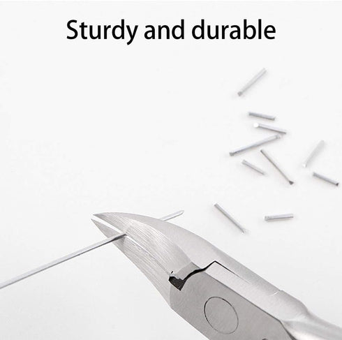 Nail Nipper and Trimmer - Stainless Steel Cuticle Nipper for Manicure and Pedicure Care Tool