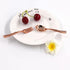 48Pcs Party Disposable Plastic Mini Forks and Spoons Set, Polished Gold Cutlery for Small Appetizers and Desserts