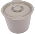 Baluue Lightweight Portable Potty for Elderly Plastic Urinal Non-Slip Base Bedridden Home