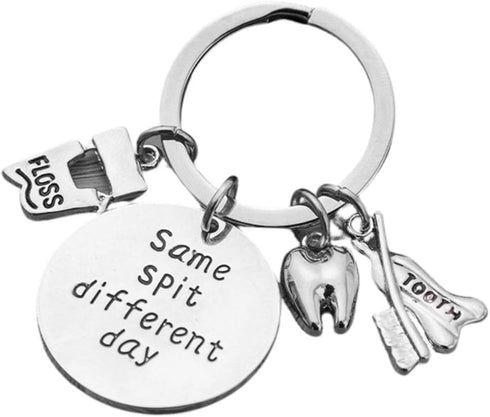 Infinity Collection Dentists Keychain Gifts, Graduation Gifts for Dental Assistant and Dental Hygienist