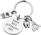 Infinity Collection Dentists Keychain Gifts, Graduation Gifts for Dental Assistant and Dental Hygienist