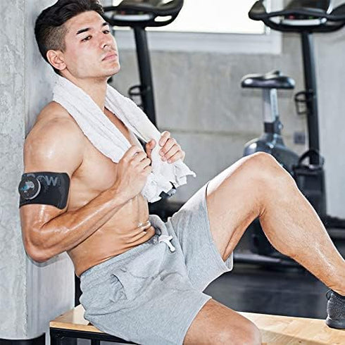 HiDow Electrode Gel Pads for Lower Back/Shoulder, 3.5 mm TENS Unit STEM and EMS Units