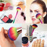Large Powder Mineral Brush, Foundation Makeup Brush, Blush Brush for Daily Makeup, Kabuki Makeup Brushes (Colorful)