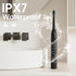 SunnyNest 8 5 IPX7 Set Electric Toothbrush for Adults with Replacement Brush Heads, Travel Bag, Cleaning Modes