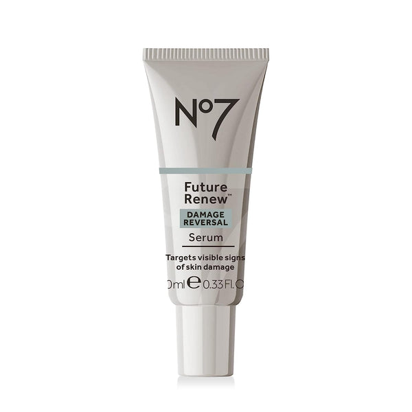 No7 Future Renew Damage Reversal Serum, Anti-Aging Face Serum with Hyaluronic Acid & Niacinamide, 0.33 Fl Oz