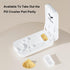 YULIKIKER 1/4 3 1 Pill Cutter with Centering Device Safety Blades for Small and Large Tablets, in Version Works