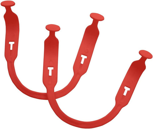A&R Sports Hockey Helmet Ear Sling, Pair, Red