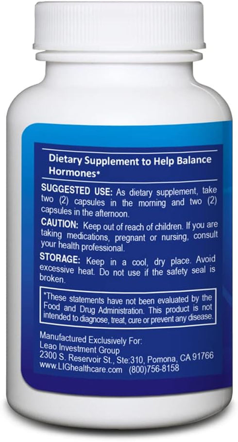LIG Thyroid Health - Natural Herbal Supplement to Shrink Thyroid Cysts and Balance Hormone Levels