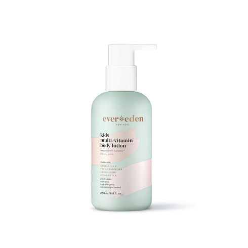 Evereden Kids Multi-Vitamin Body Lotion (6.8 fl.oz., Melon Juice) - Natural & Non-Toxic Moisturizing Lotion