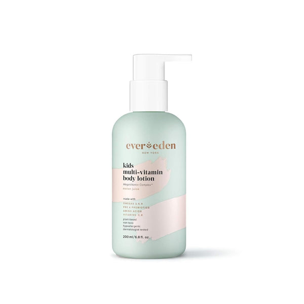 Evereden Kids Multi-Vitamin Body Lotion (6.8 fl.oz., Melon Juice) - Natural & Non-Toxic Moisturizing Lotion