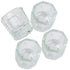 Karlash Nail Art Acrylic Liquid Powder Dappen Dish, Glass Crystal Cup Tools, Pack of 4