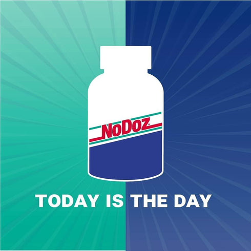 NoDoz 200mg Maximum Strength Caffeine Pills, 60 Caplets Total