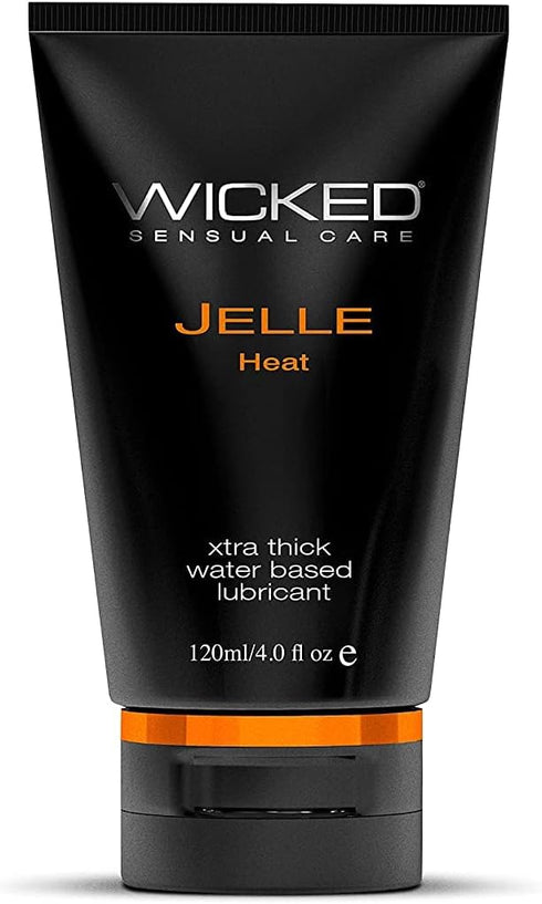 Metrol Jelle Heat Water Based Anal Personal Lubricant Gel 120ml (Warming Sensation, Extra